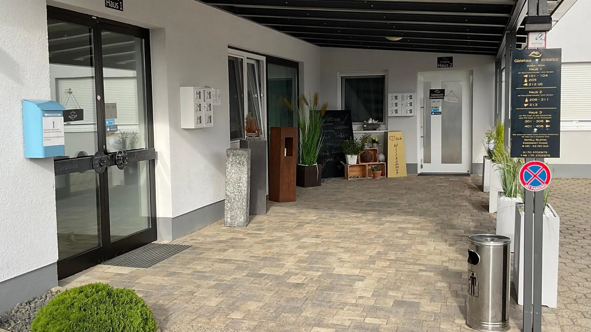 Casa de hóspedes Gaestehaus Wuerzburg 24H Estenfeld